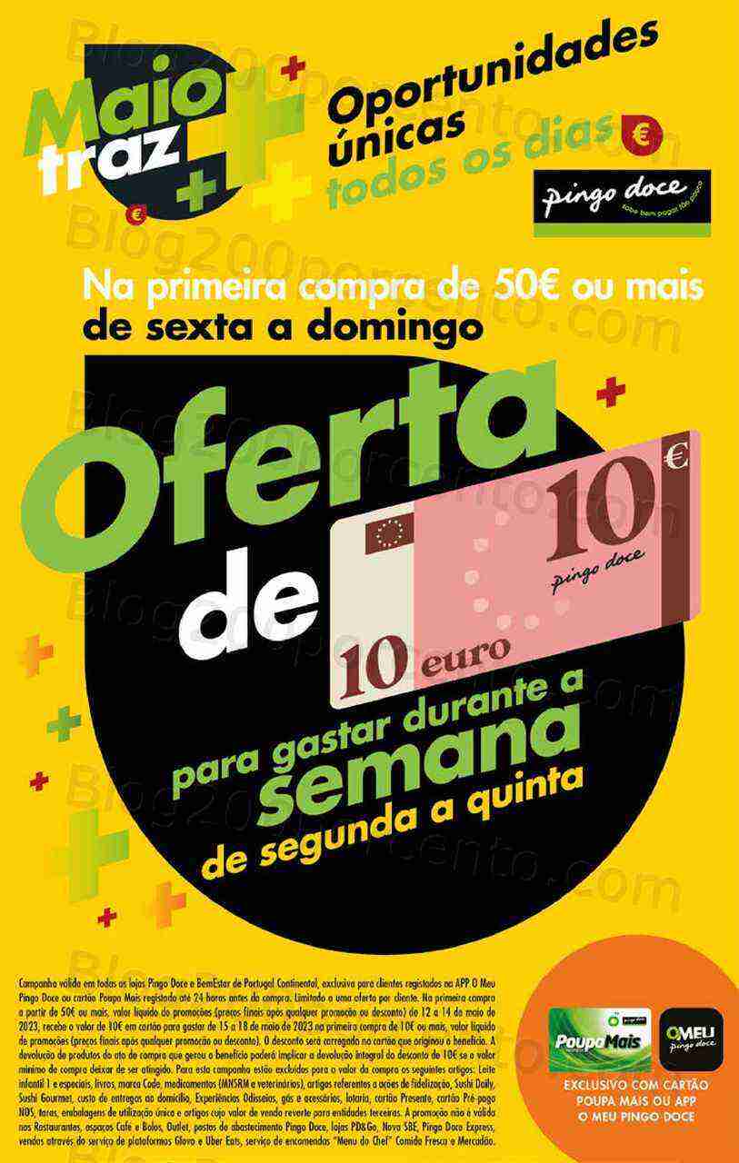 Antevisão Folheto PINGO DOCE Norte Promoções Fim de Semana - 12 a 15 maio