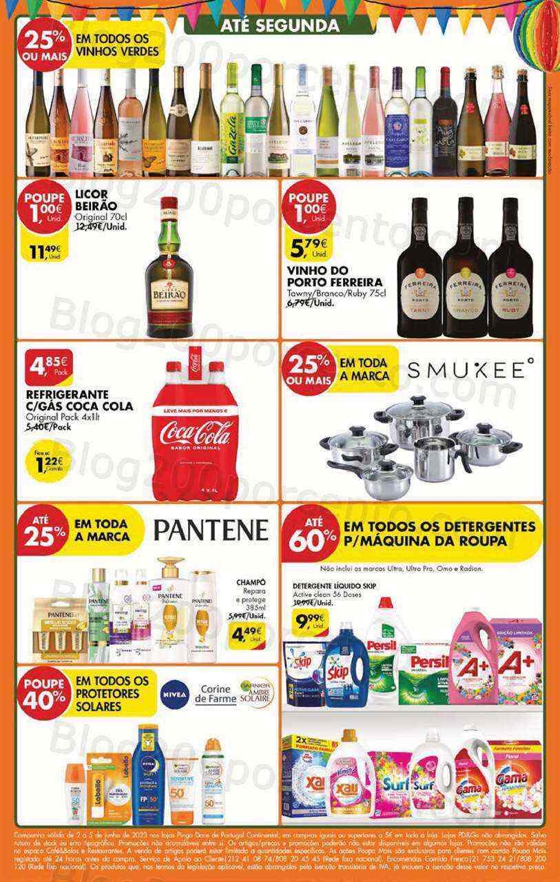Antevisão Folheto PINGO DOCE Promoções Fim de Semana - 2 a 5 junho