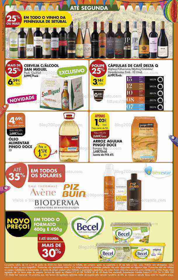 Antevisão Folheto PINGO DOCE Norte Promoções Fim de Semana - 16 a 19 junho