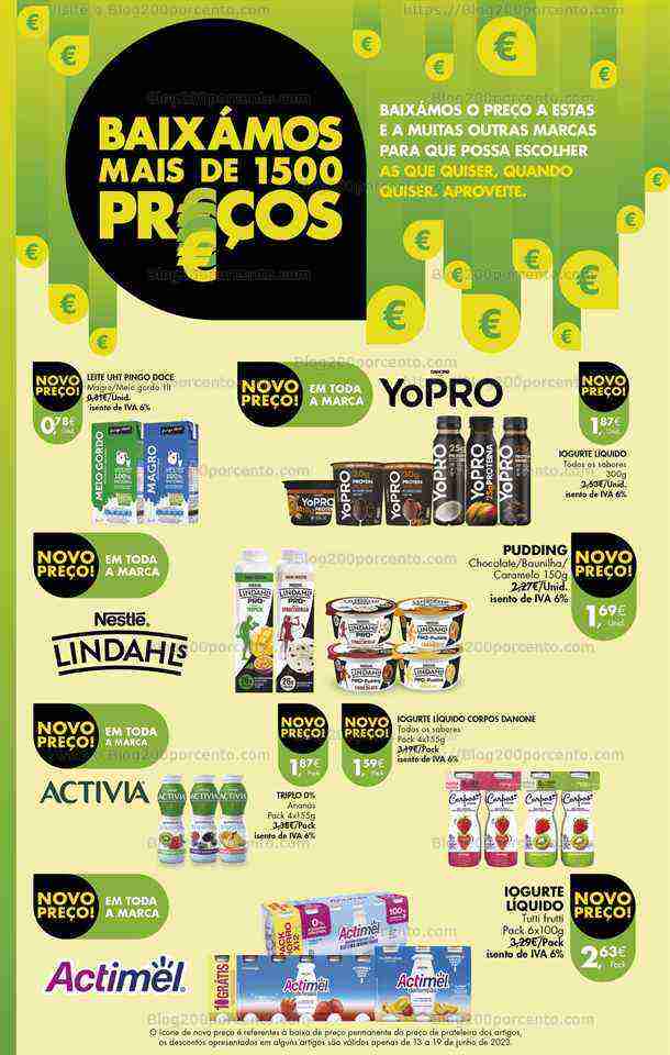 Antevisão Folheto PINGO DOCE Norte Promoções Fim de Semana - 16 a 19 junho