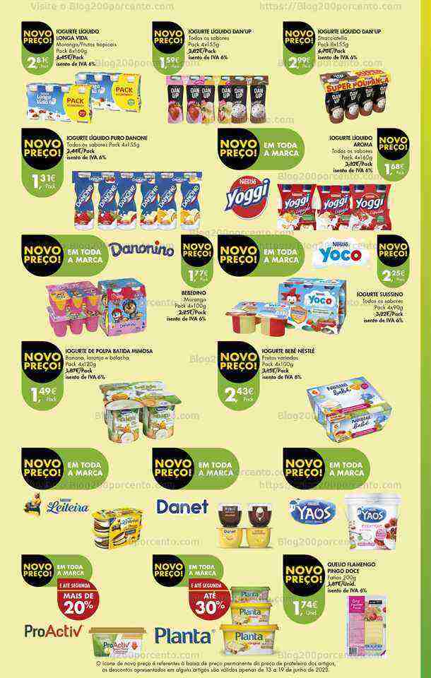 Antevisão Folheto PINGO DOCE Norte Promoções Fim de Semana - 16 a 19 junho