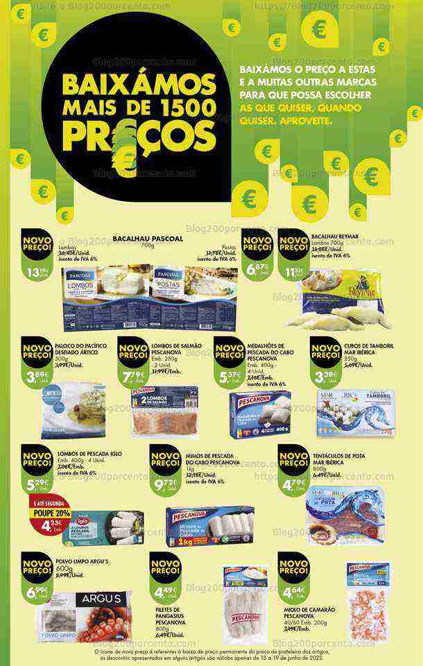 Antevisão Folheto PINGO DOCE Norte Promoções Fim de Semana - 16 a 19 junho
