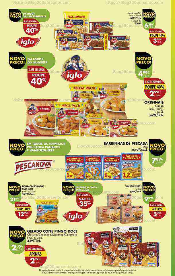 Antevisão Folheto PINGO DOCE Norte Promoções Fim de Semana - 16 a 19 junho