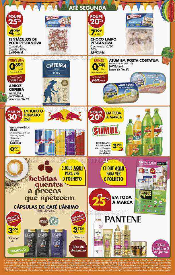 Antevisão Folheto PINGO DOCE Norte Promoções Fim de Semana - 23 a 25 junho