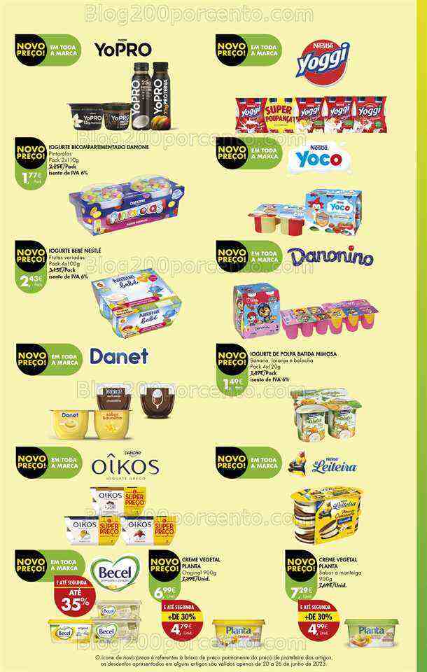 Antevisão Folheto PINGO DOCE Norte Promoções Fim de Semana - 23 a 25 junho