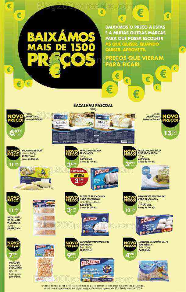 Antevisão Folheto PINGO DOCE Norte Promoções Fim de Semana - 23 a 25 junho