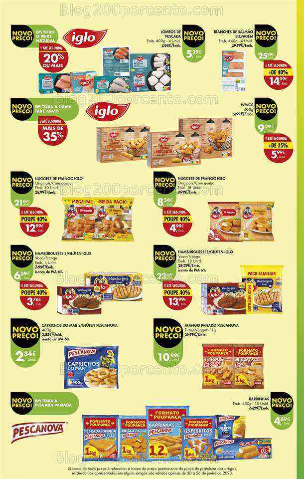 Antevisão Folheto PINGO DOCE Norte Promoções Fim de Semana - 23 a 25 junho