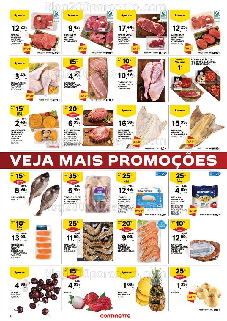 Antevisão Folheto CONTINENTE Promoções Fim de Semana - 15 a 18 dezembro