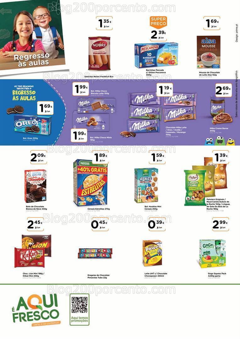 Antevisão Folheto AQUI É FRESCO Promoções de 30 agosto a 10 setembro