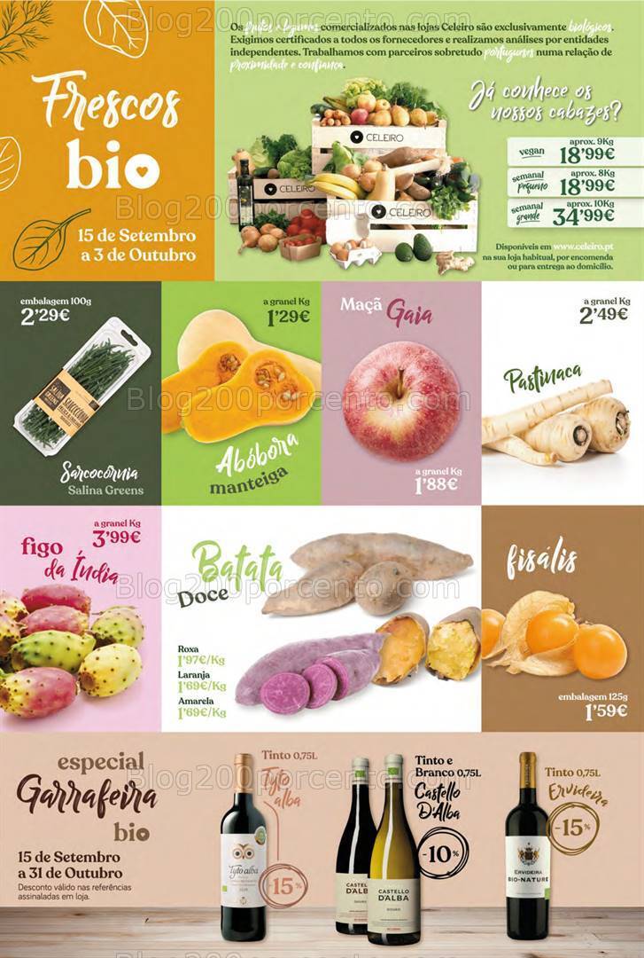 Antevisão Folheto CELEIRO Promoções de 15 setembro a 31 outubro
