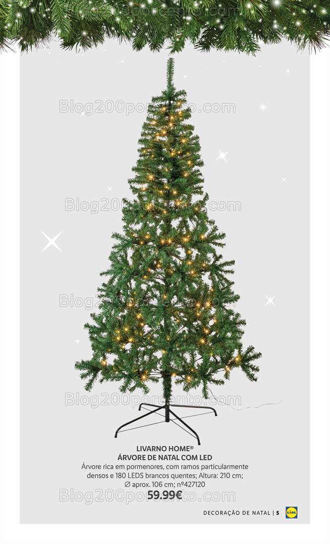 Antevisão Folheto LIDL Especial Decoração de Natal Promoções a partir de 26 outubro