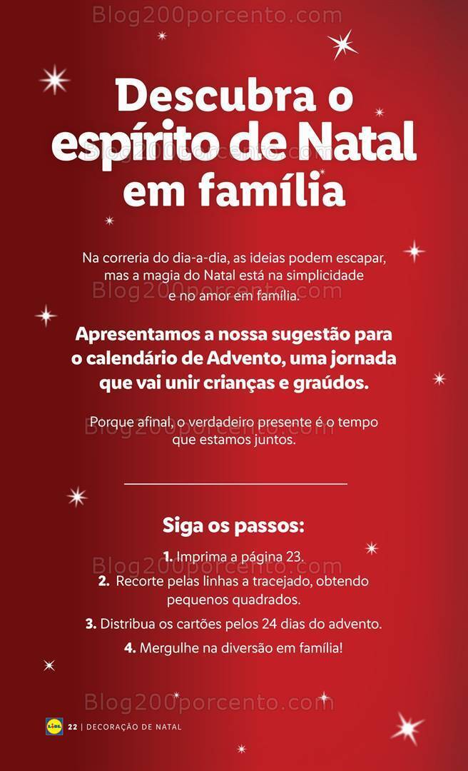 Antevisão Folheto LIDL Especial Decoração de Natal Promoções a partir de 26 outubro