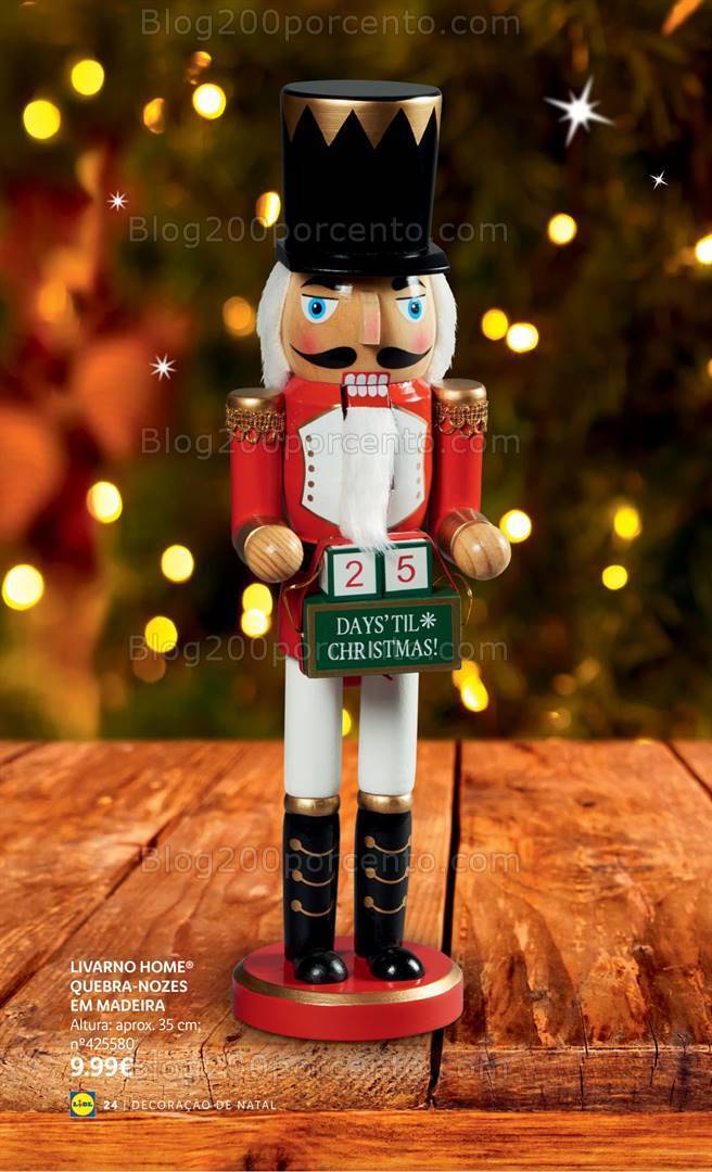 Antevisão Folheto LIDL Especial Decoração de Natal Promoções a partir de 26 outubro