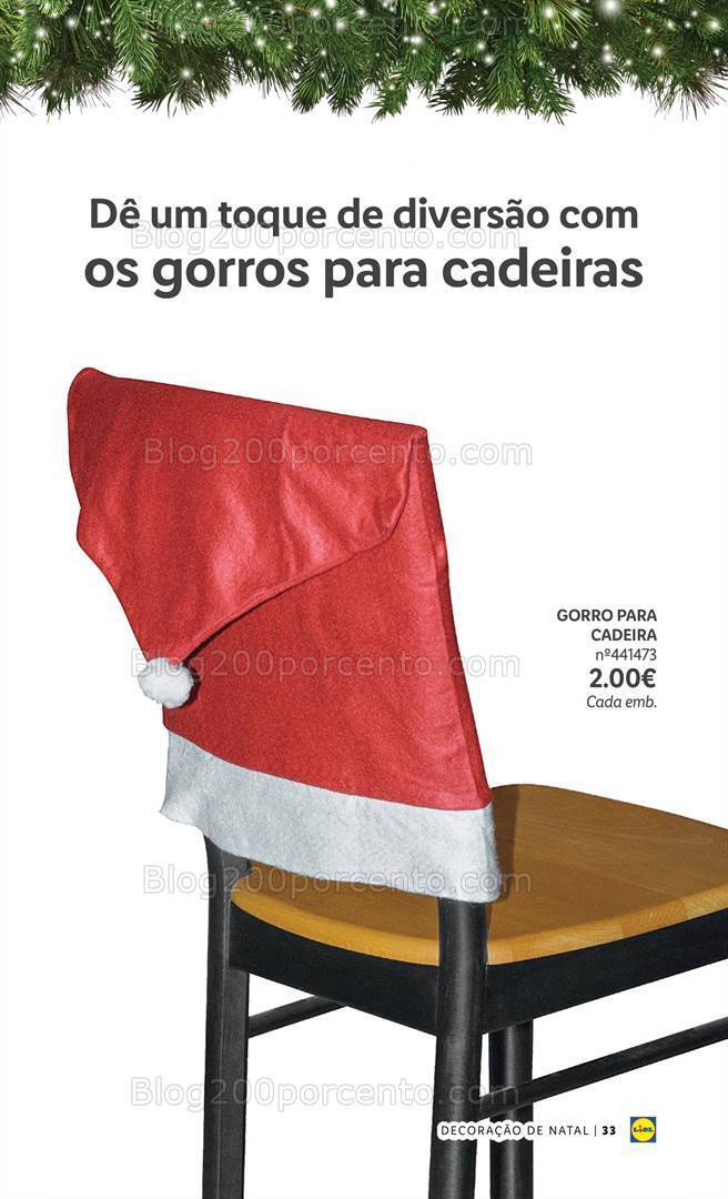 Antevisão Folheto LIDL Especial Decoração de Natal Promoções a partir de 26 outubro