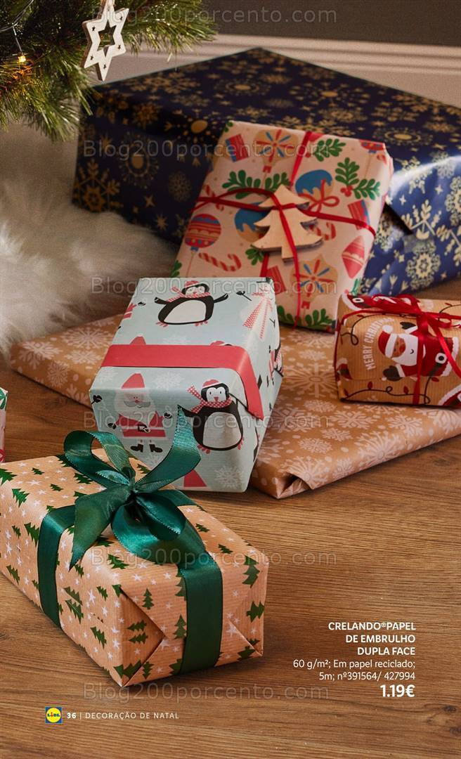 Antevisão Folheto LIDL Especial Decoração de Natal Promoções a partir de 26 outubro