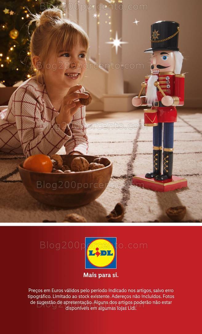 Antevisão Folheto LIDL Especial Decoração de Natal Promoções a partir de 26 outubro