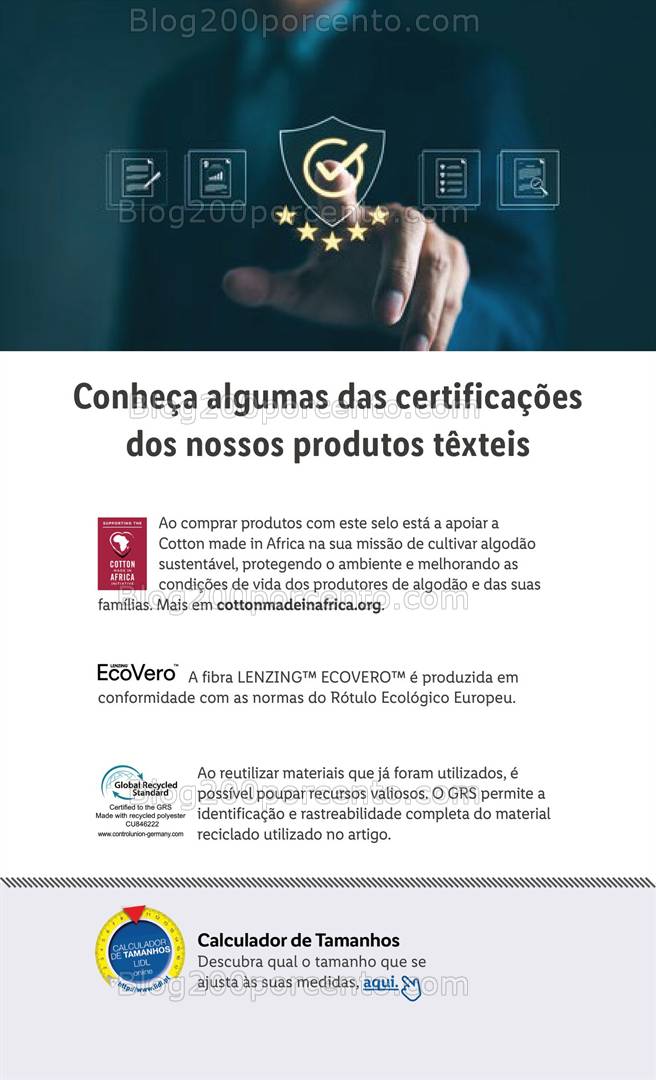 Antevisão Folheto LIDL Moda Primavera Promoções a partir de 6 março