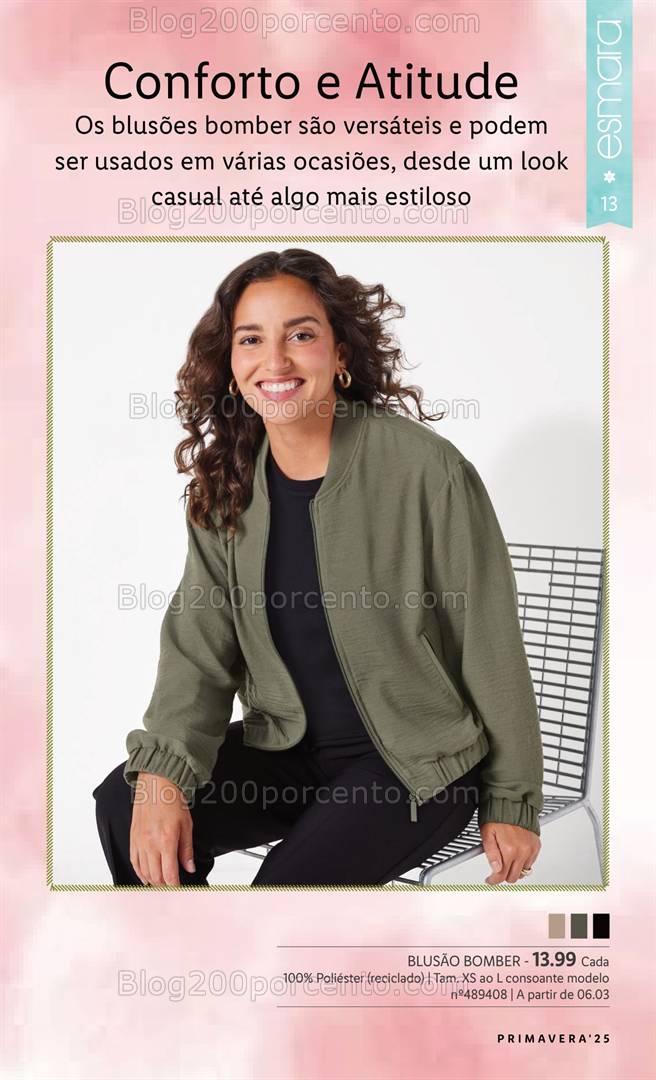 Antevisão Folheto LIDL Moda Primavera Promoções a partir de 6 março