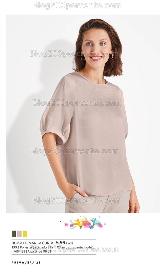 Antevisão Folheto LIDL Moda Primavera Promoções a partir de 6 março