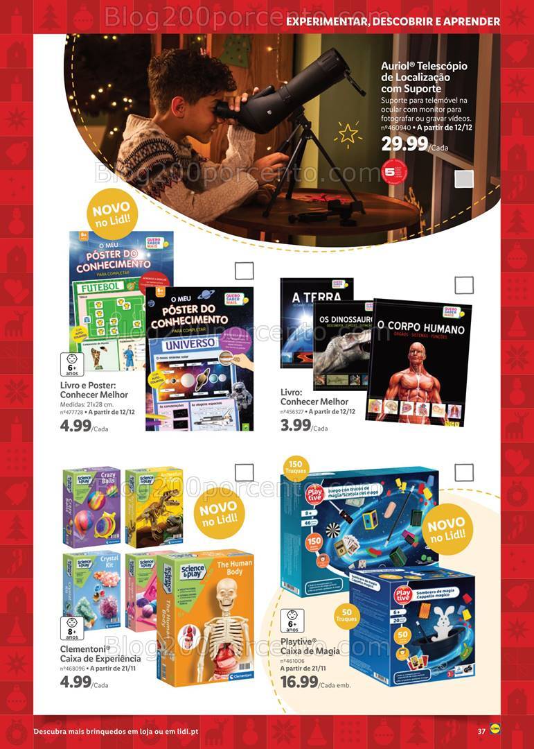 Antevisão Folheto LIDL Especial Brinquedos Promoções a partir de 31 outubro
