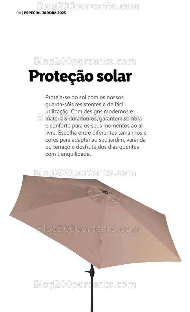 Antevisão Folheto LIDL Especial Jardim Promoções a partir de 7 abril