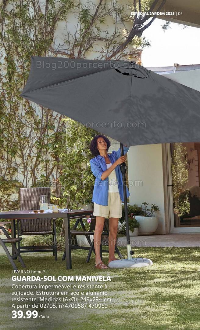 Antevisão Folheto LIDL Especial Jardim Promoções a partir de 7 abril