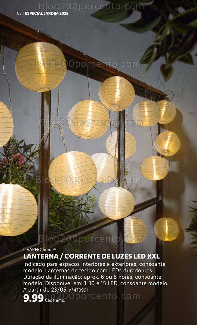 Antevisão Folheto LIDL Especial Jardim Promoções a partir de 7 abril