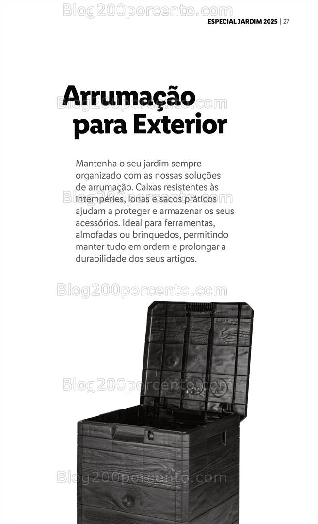 Antevisão Folheto LIDL Especial jardim