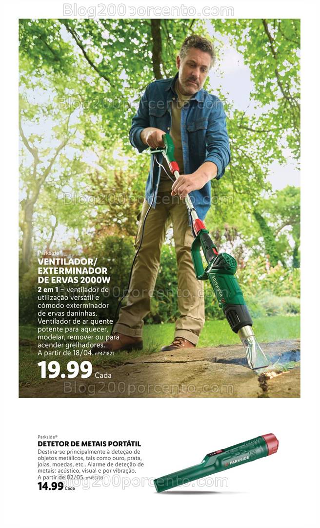 Antevisão Folheto LIDL Especial jardim