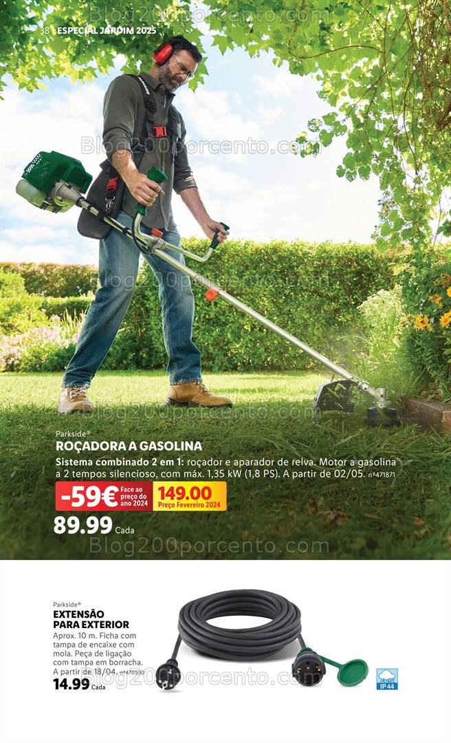 Antevisão Folheto LIDL Especial jardim