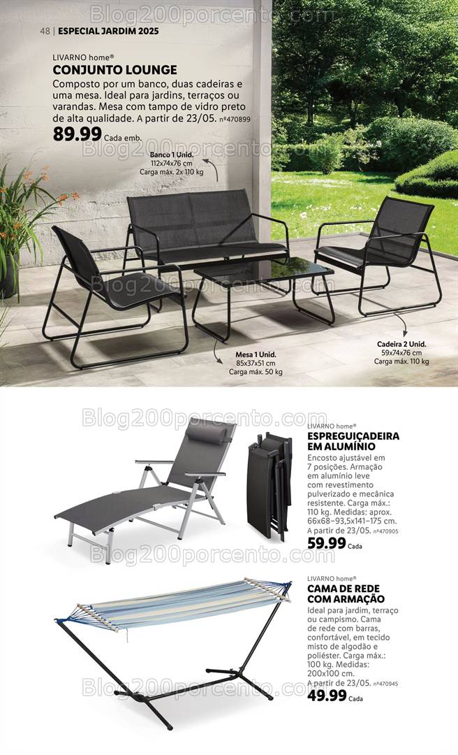 Antevisão Folheto LIDL Especial Jardim Promoções a partir de 7 abril