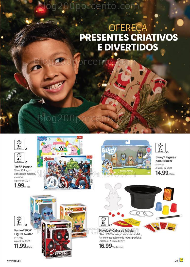 Antevisão Folheto LIDL Natal Promoções a partir de 24 outubro