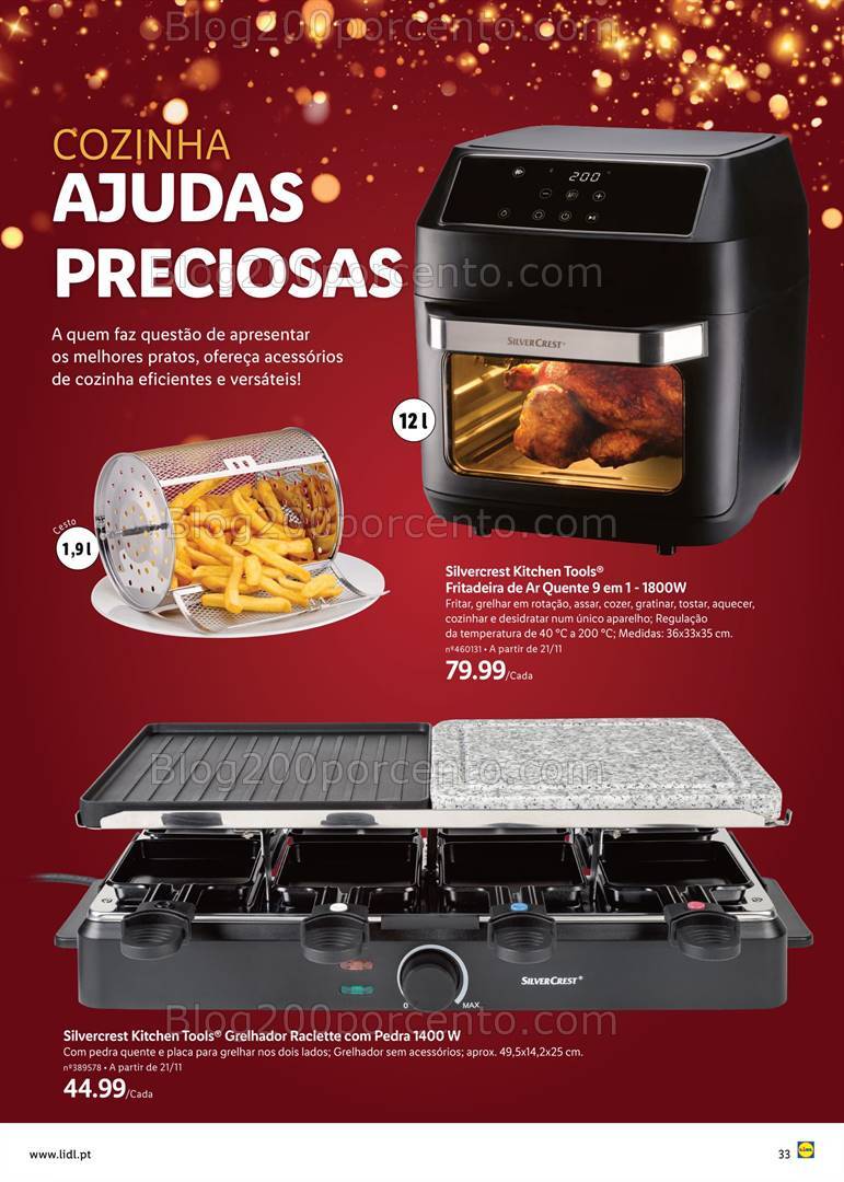 Antevisão Folheto LIDL Natal Promoções a partir de 24 outubro