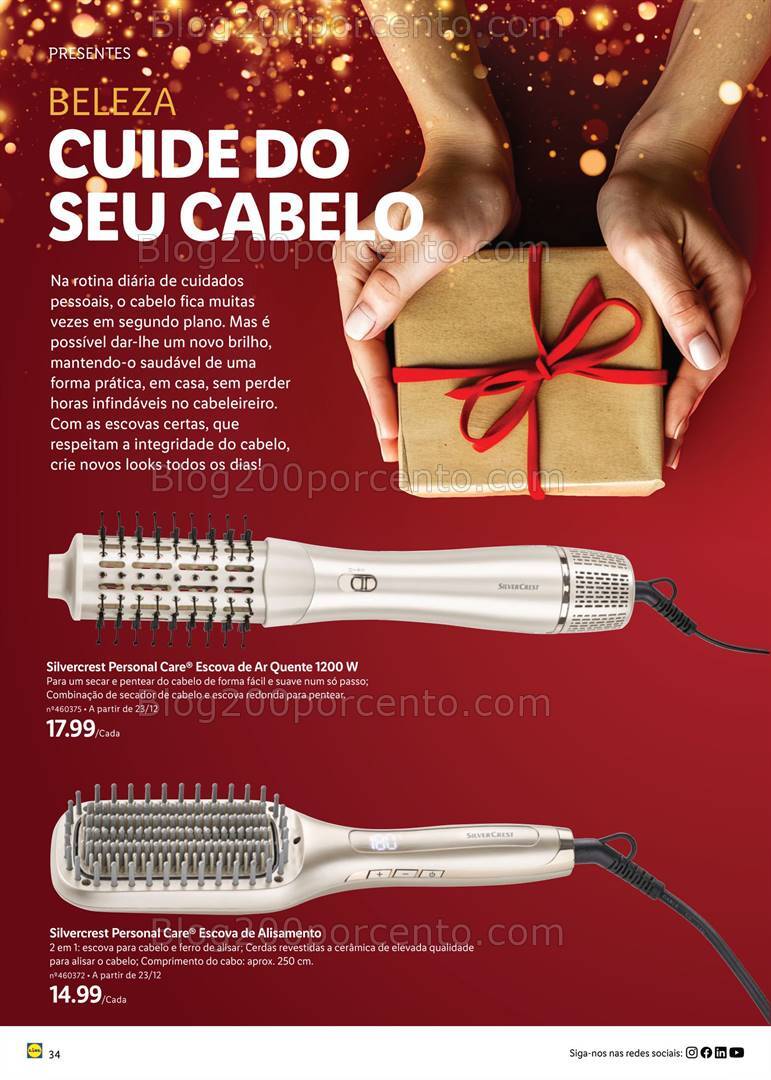 Antevisão Folheto LIDL Natal Promoções a partir de 24 outubro