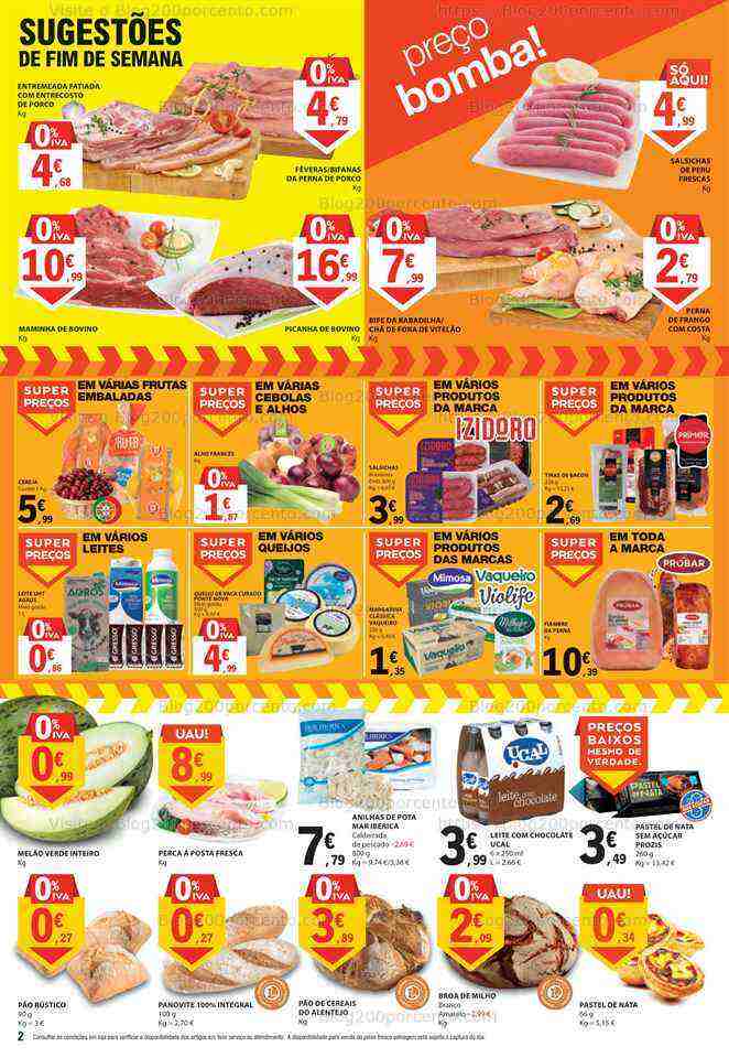 Antevisão Folheto E-LECLERC Promoções Fim de Semana - 16 a 18 junho