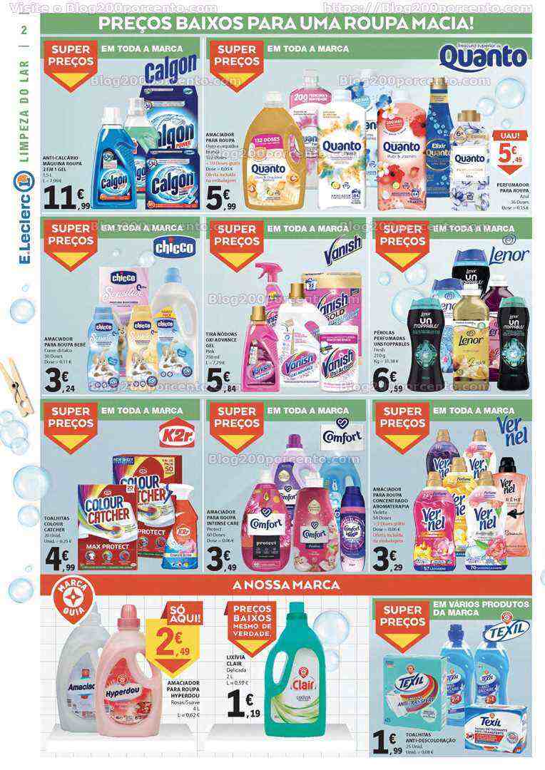 Antevisão Folheto E-LECLERC Especial Bricolage e Limpeza Promoções de 13 a 25 junho