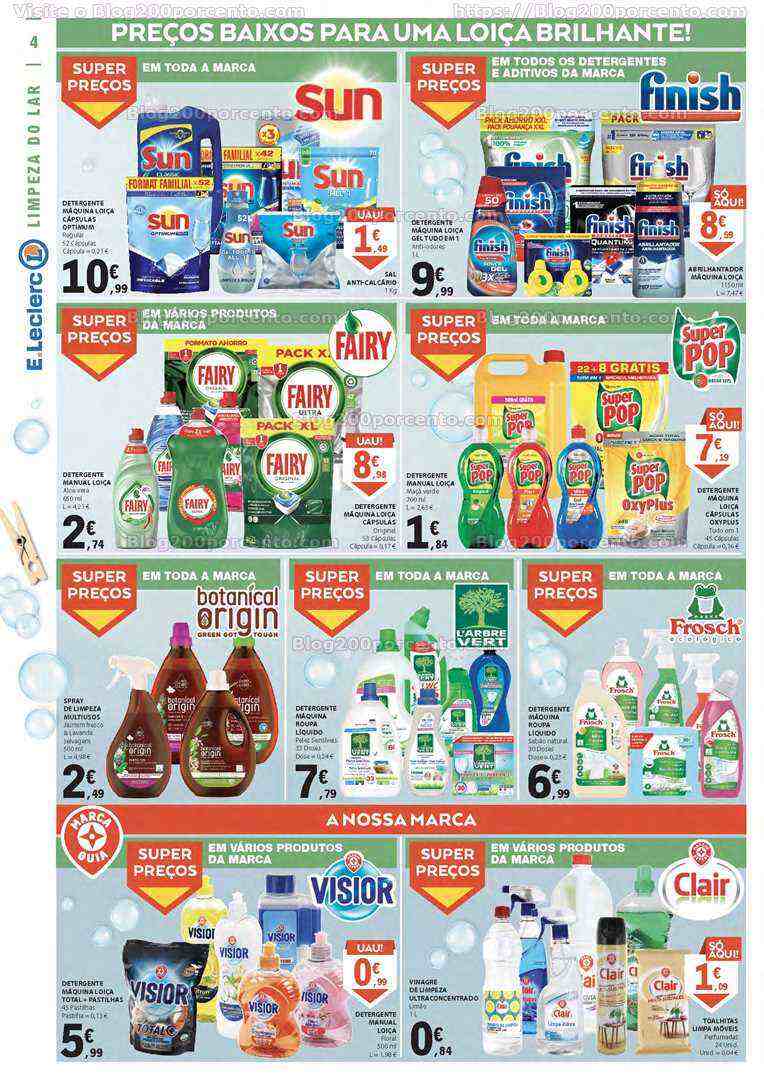 Antevisão Folheto E-LECLERC Especial Bricolage e Limpeza Promoções de 13 a 25 junho