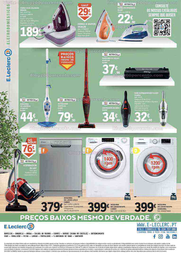 Antevisão Folheto E-LECLERC Especial Bricolage e Limpeza Promoções de 13 a 25 junho