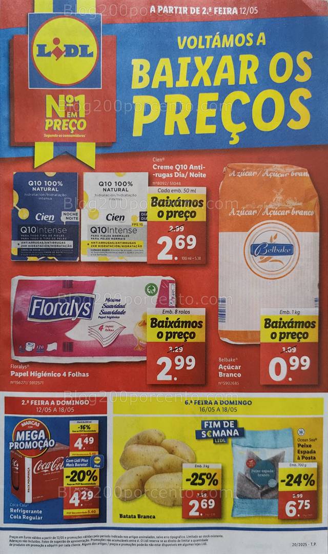 Antevisão Folheto LIDL Promoções de 12 a 18 maio all