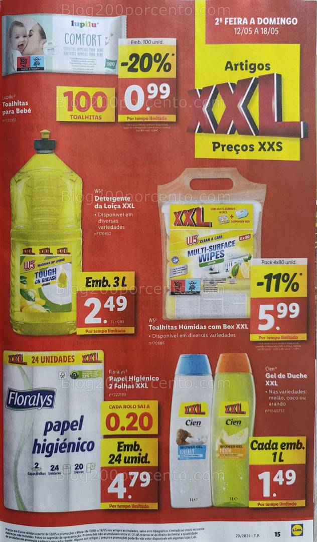 Antevisão Folheto LIDL Promoções de 12 a 18 maio all
