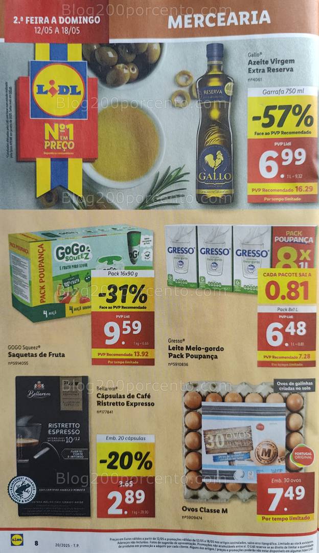 Antevisão Folheto LIDL Promoções de 12 a 18 maio all