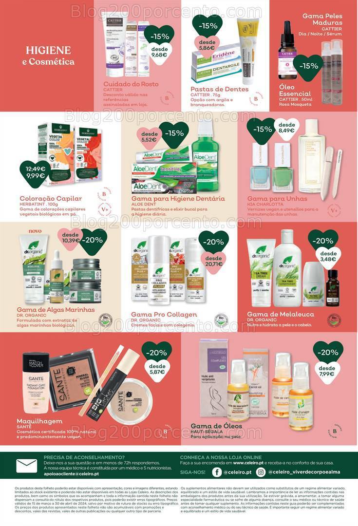 Antevisão Folheto CELEIRO Promoções de 15 março a 30 abril