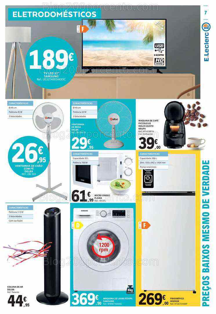 Antevisão Folheto E-LECLERC Bazar Promoções de 3 a 16 agosto