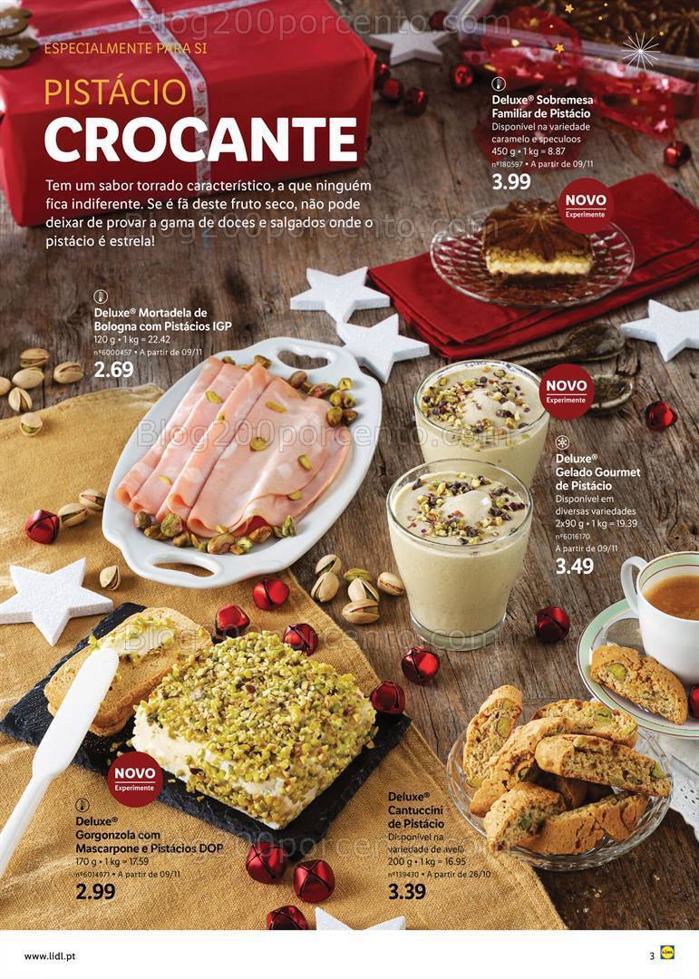 Antevisão Folheto LIDL Natal Promoções a partir de 2 novembro