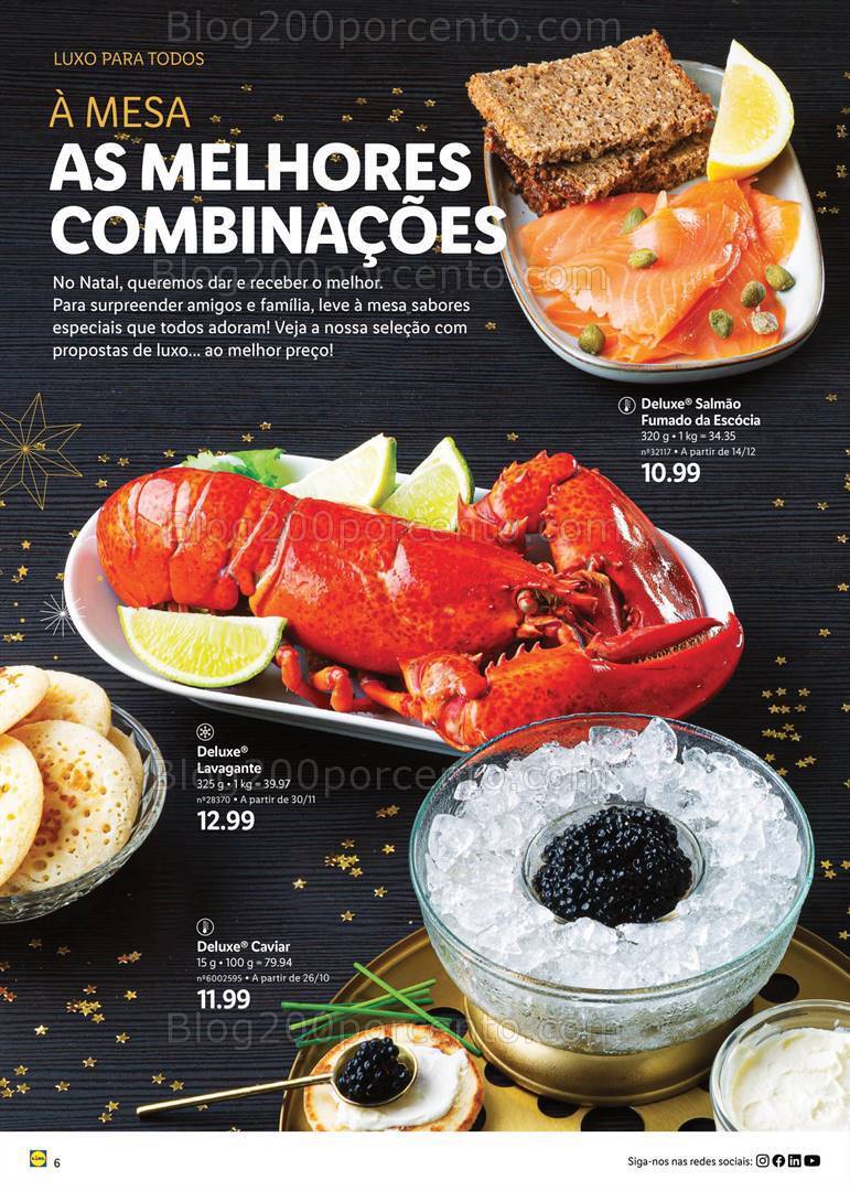 Antevisão Folheto LIDL Natal Promoções a partir de 2 novembro