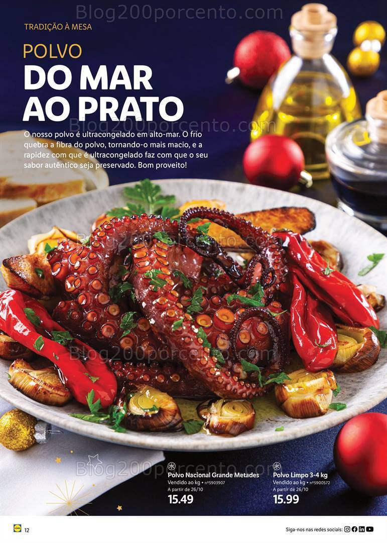 Antevisão Folheto LIDL Natal Promoções a partir de 2 novembro