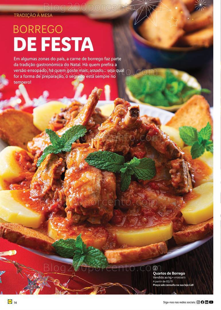 Antevisão Folheto LIDL Natal Promoções a partir de 2 novembro