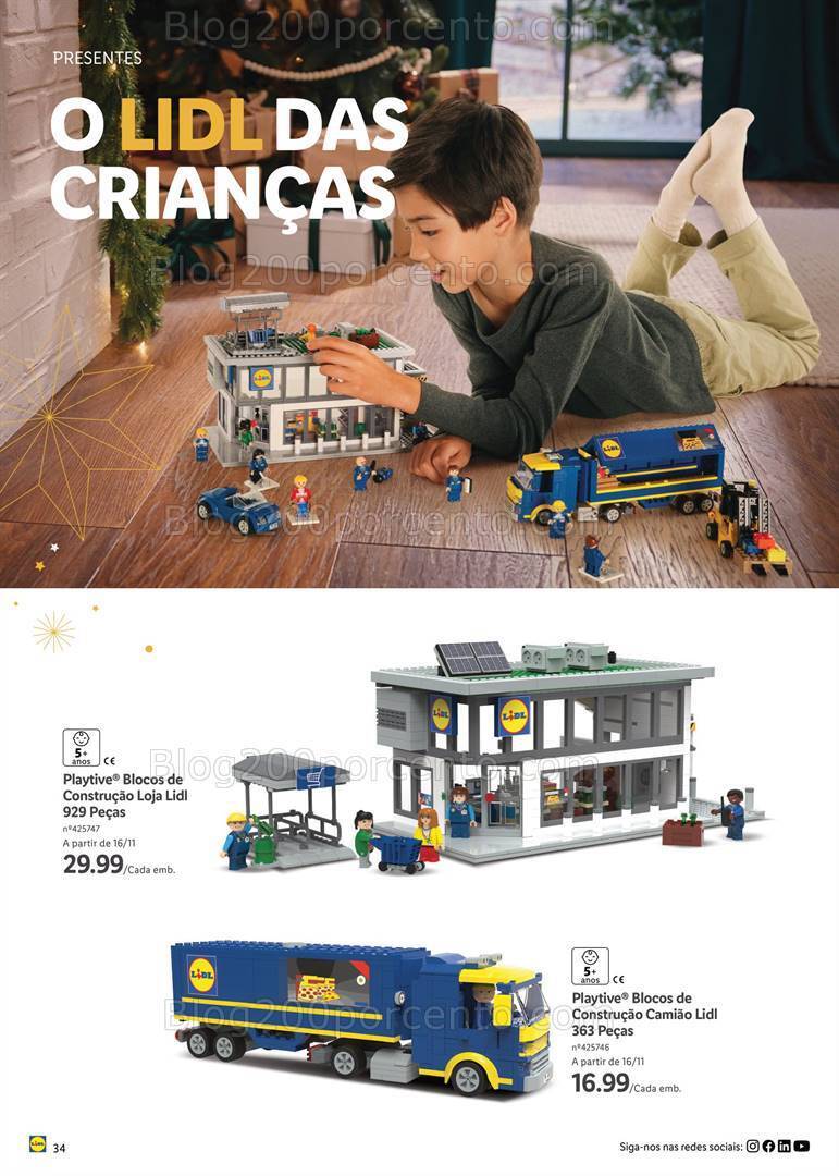 Antevisão Folheto LIDL Natal Promoções a partir de 2 novembro