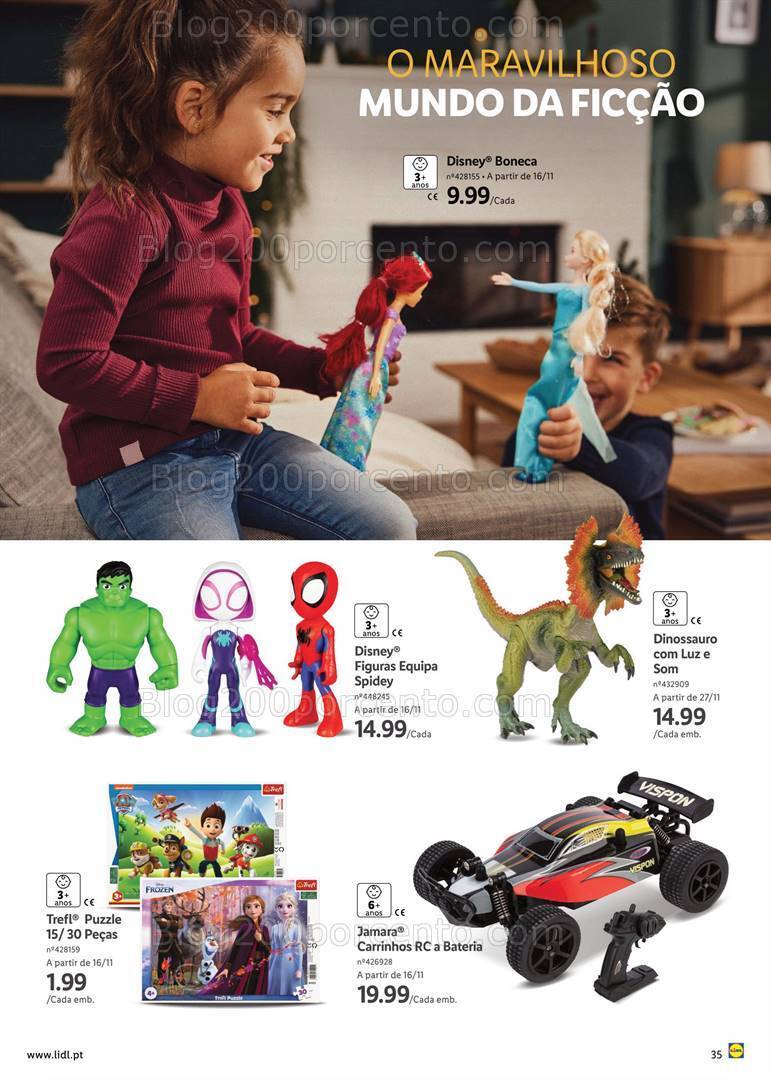 Antevisão Folheto LIDL Natal Promoções a partir de 2 novembro