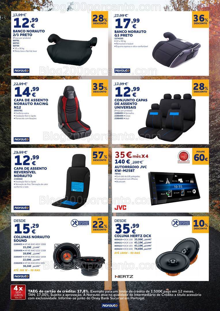 Antevisão Folheto NORAUTO Outono Promoções de 18 outubro a 5 dezembro